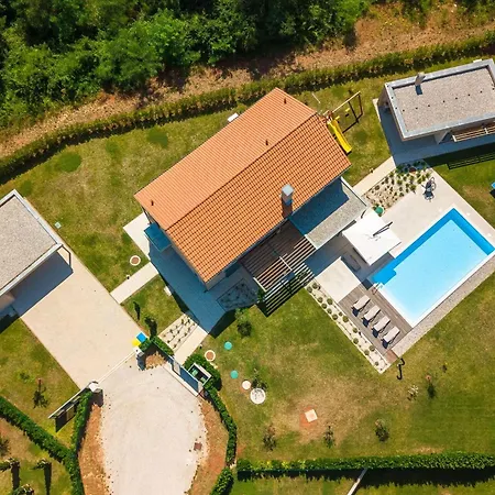 Gradisca In Vizinada, Istria Con Piscina Privata E Ac Willa *